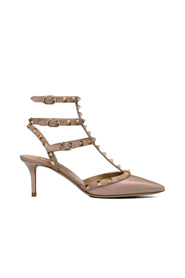 Valentino Garavani Rockstud Ankle Strap Pump