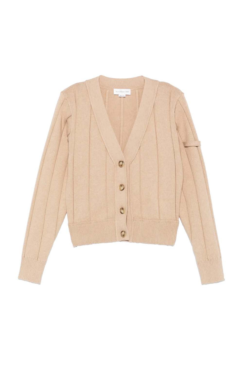 Rib Details Cardigan