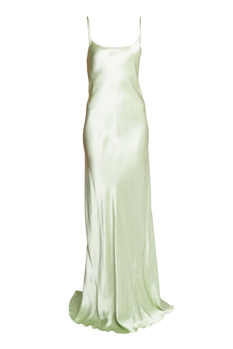 Low Back Cami Floor-Length Dress