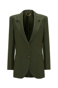 Patch Pocket Single Breasted Blazer