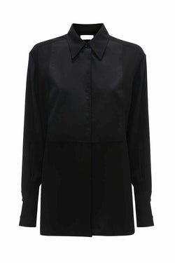 Contrast Bib Shirt