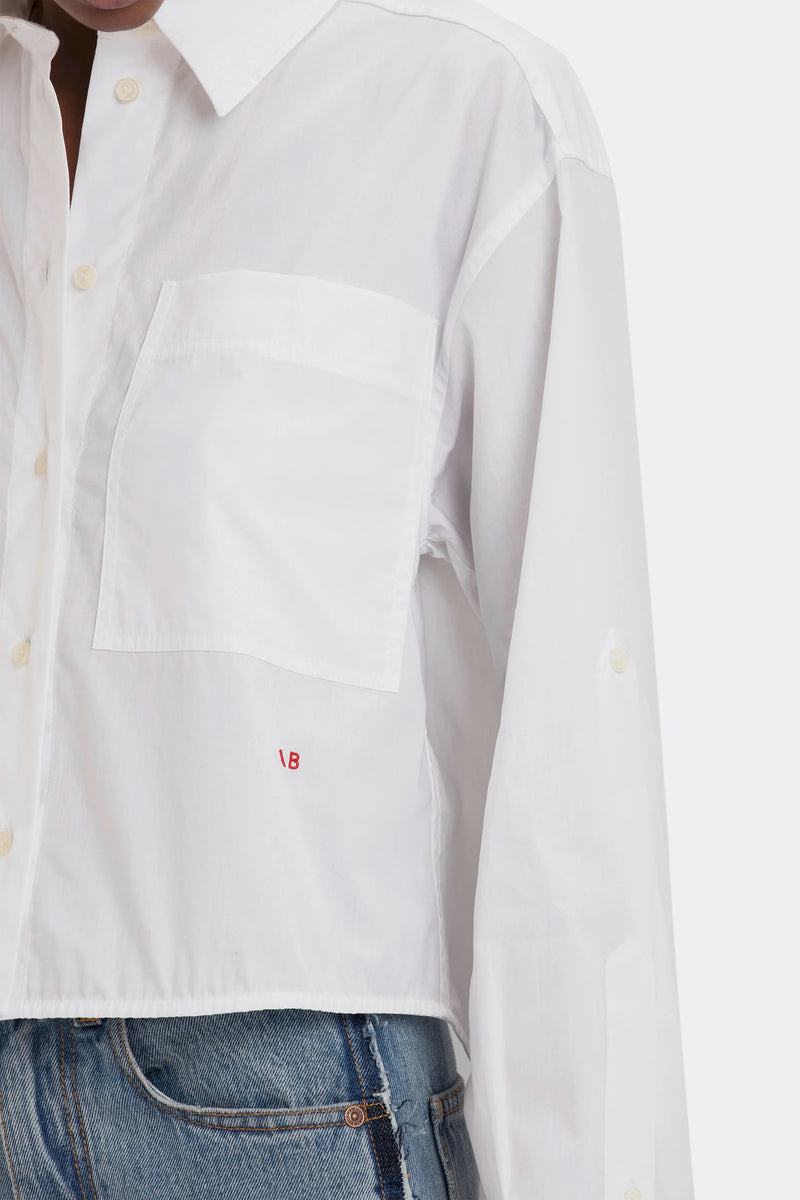 Cropped Long Sleeve Shirt