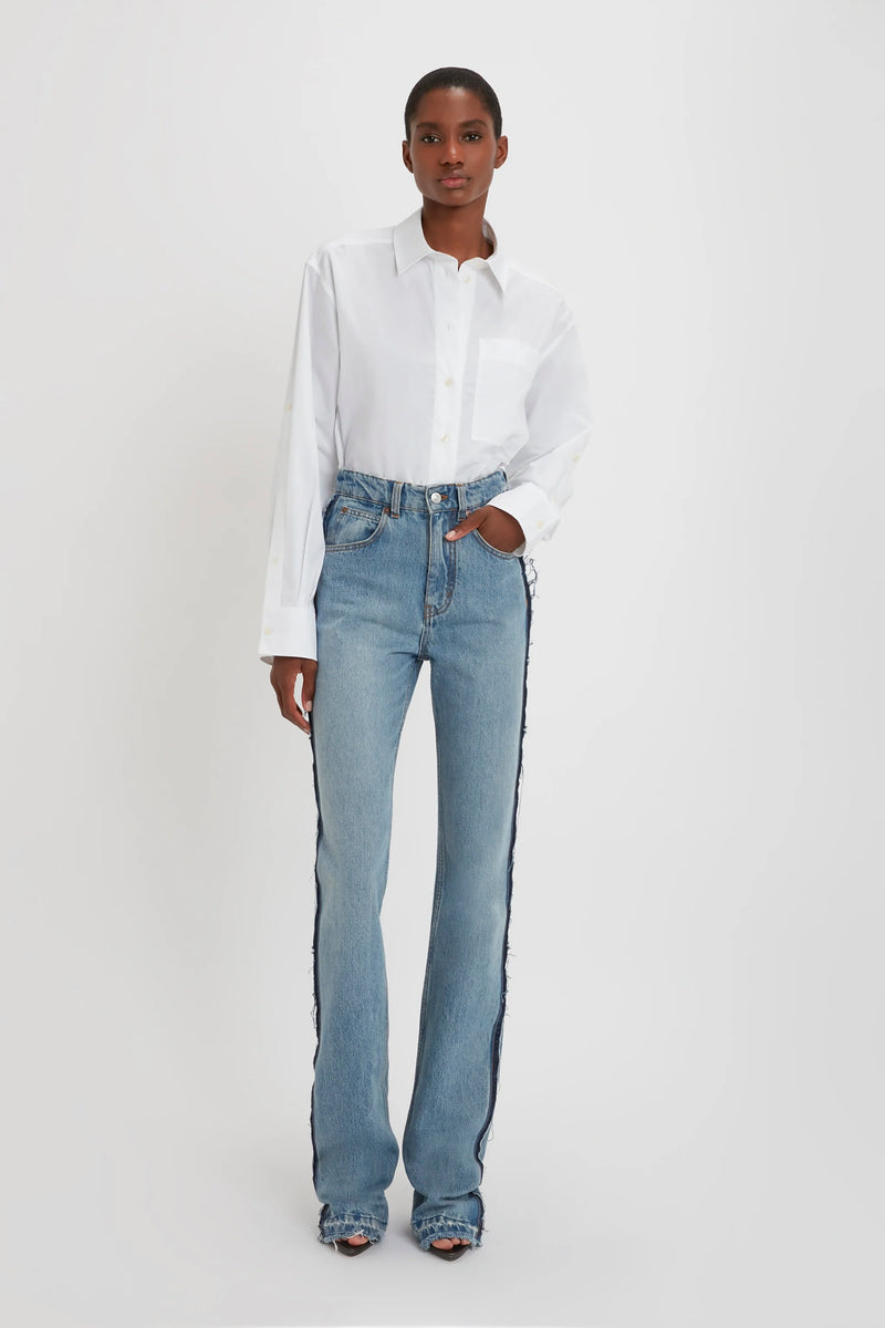 Cropped Long Sleeve Shirt