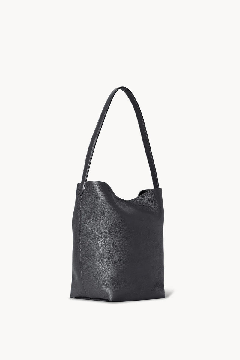Leather Medium N/S Park Tote Bag