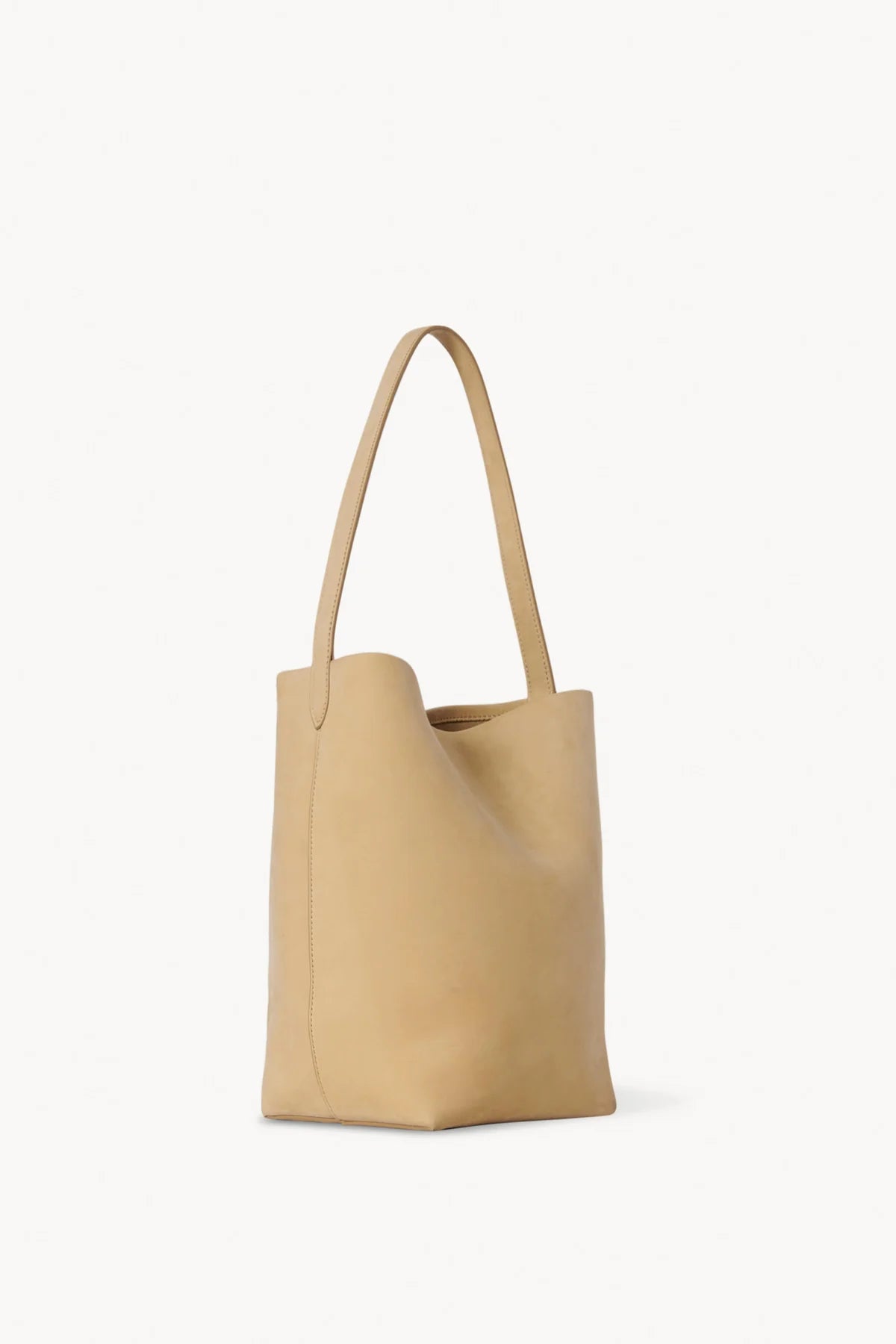 Medium N/S Park Tote Bag Black in Leather – The Row