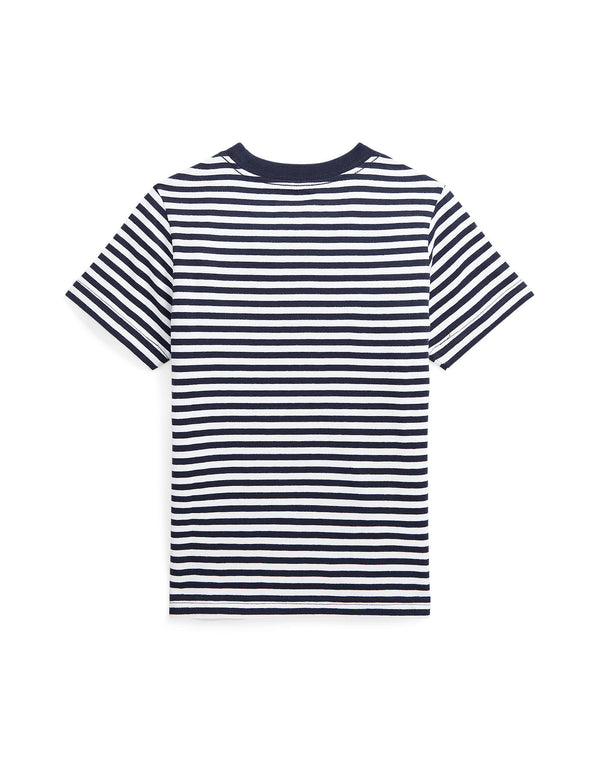 Striped Cotton Jersey Tee