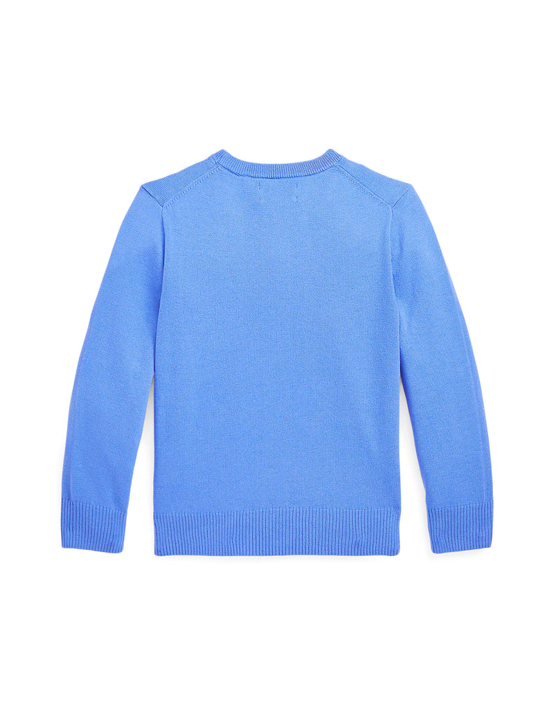 Crew Neck Cotton Sweater