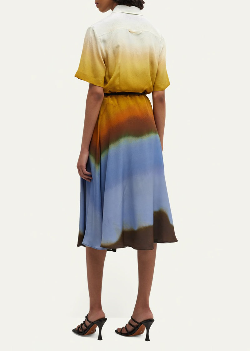 Kiera Ombre Shirtdress