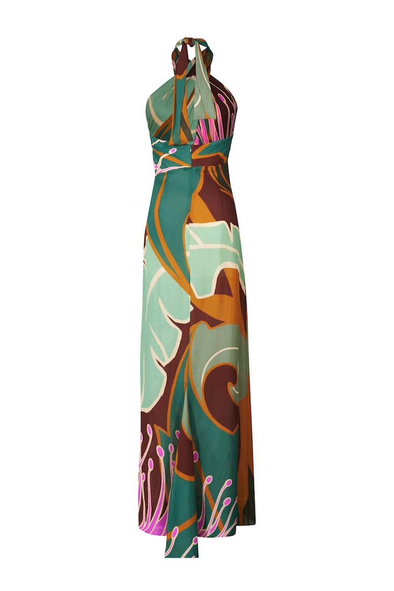 Perfume Memory Silk Dress