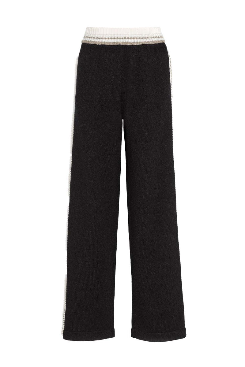 Mottled Cashmere Trousers