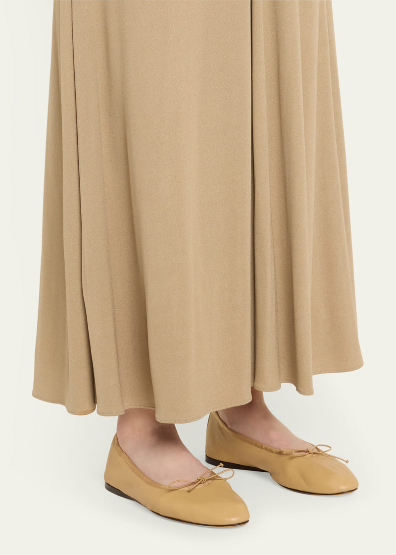 Awar Leather Ballet Flats