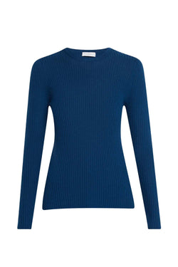 Browning Ribbed Cashmere & Silk-Blend Top