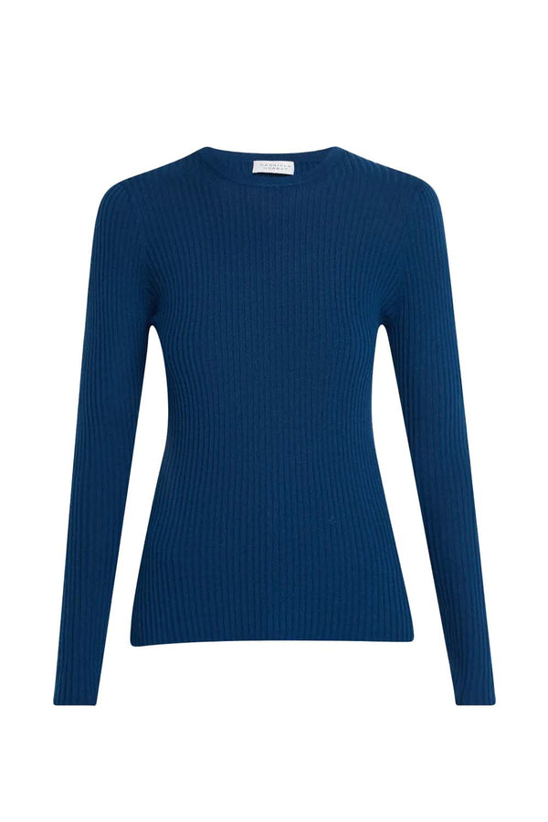 Browning Ribbed Cashmere & Silk-Blend Top