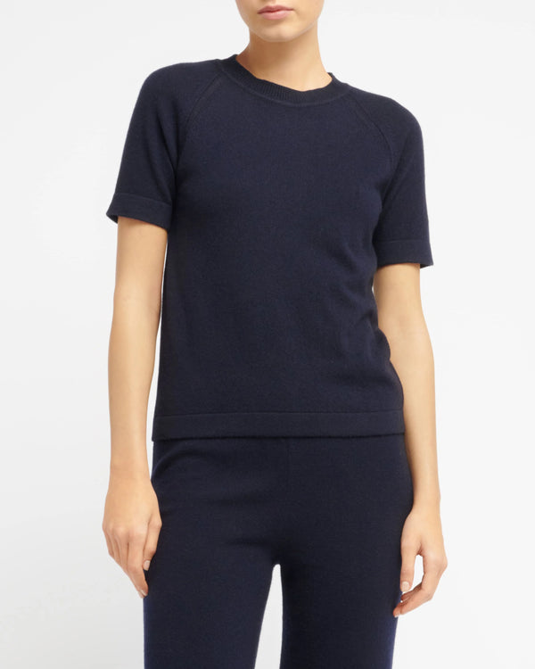 Cashmere Short Sleeve Top