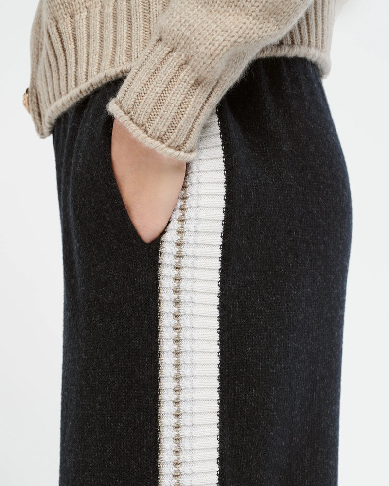 Mottled Cashmere Trousers