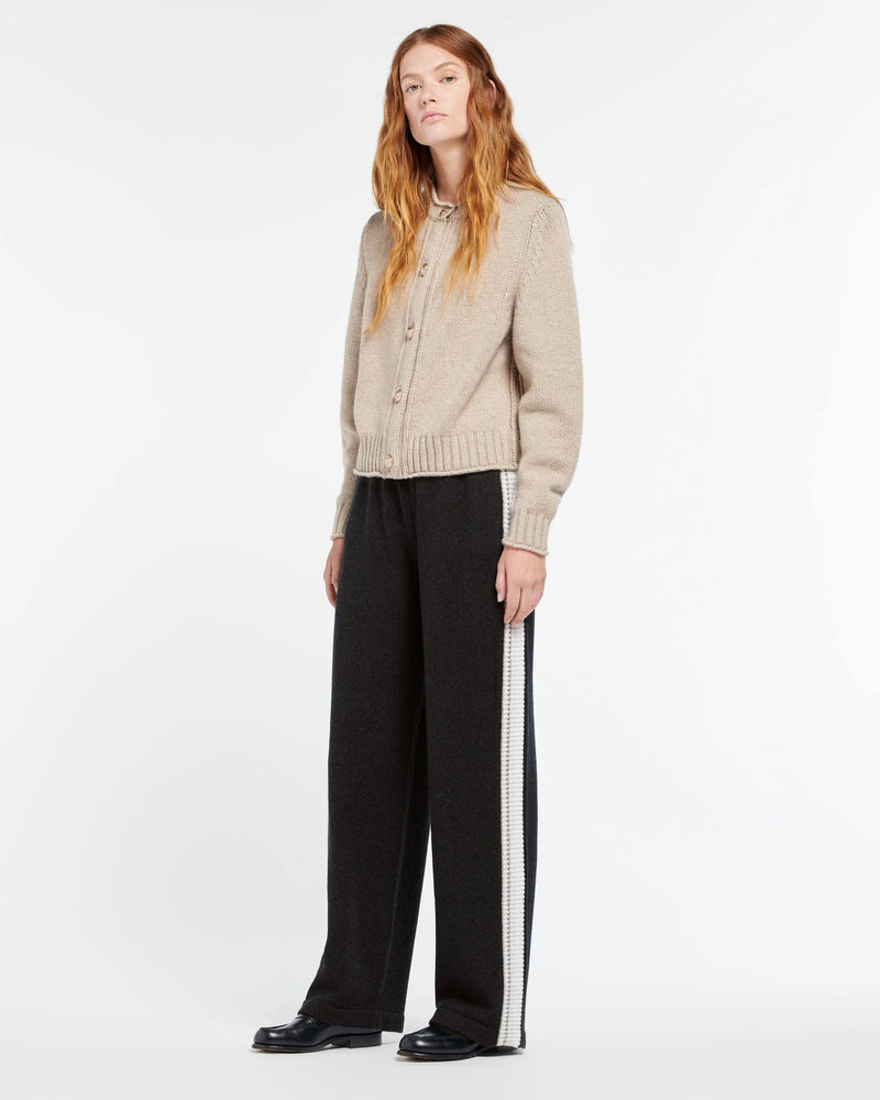 Mottled Cashmere Trousers
