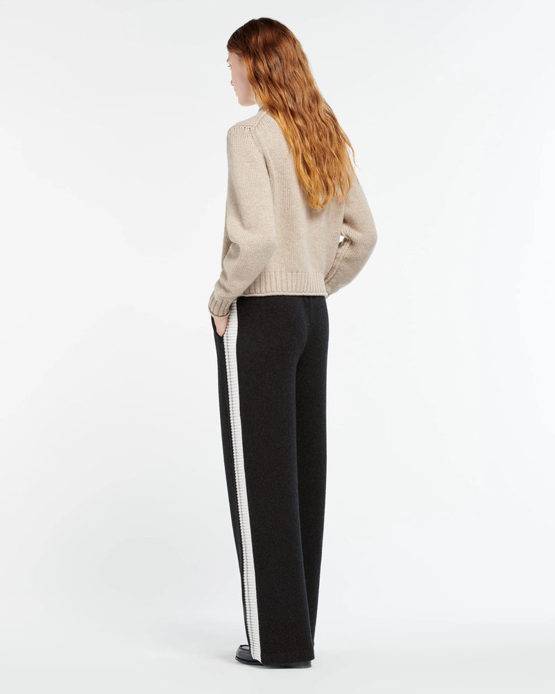 Mottled Cashmere Trousers