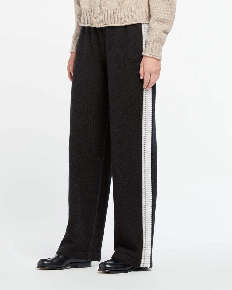 Mottled Cashmere Trousers