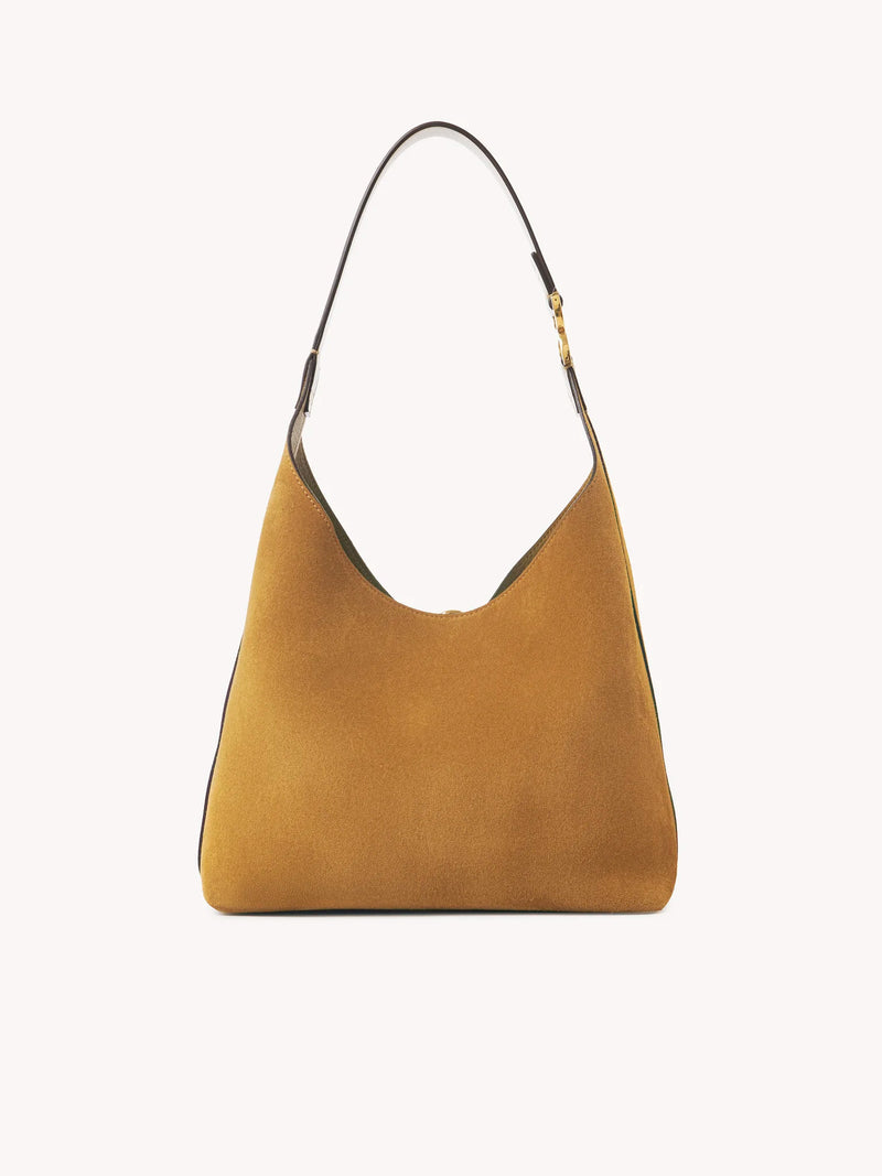 Suede Marcie Hobo Shoulder Bag