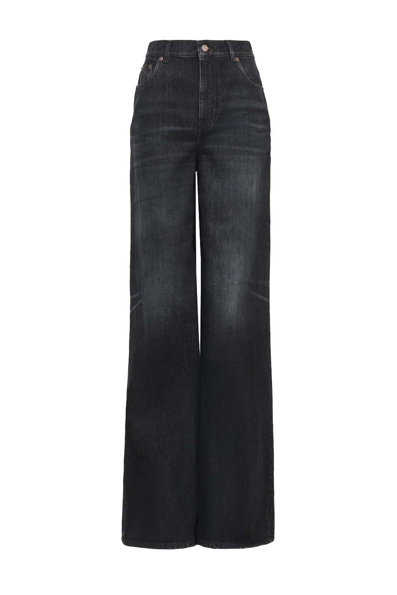 High-Rise Wide-Leg Jeans