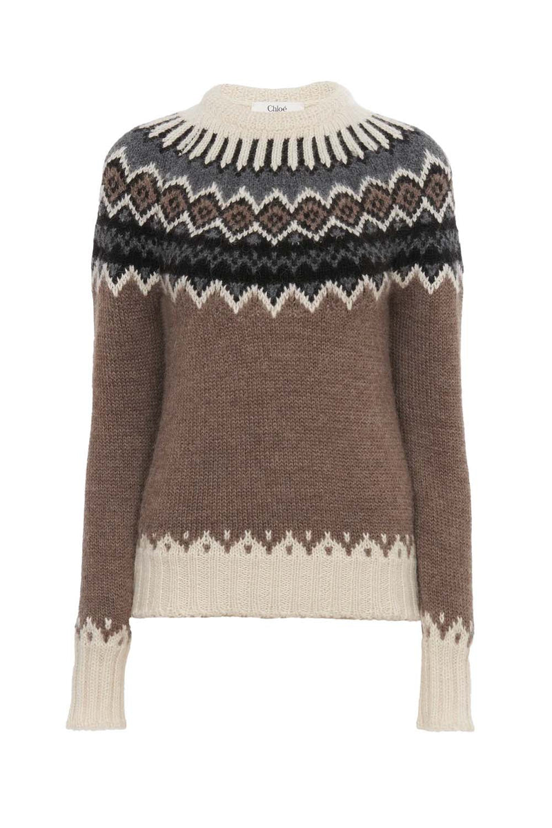 Fair Isle Wool Sweater