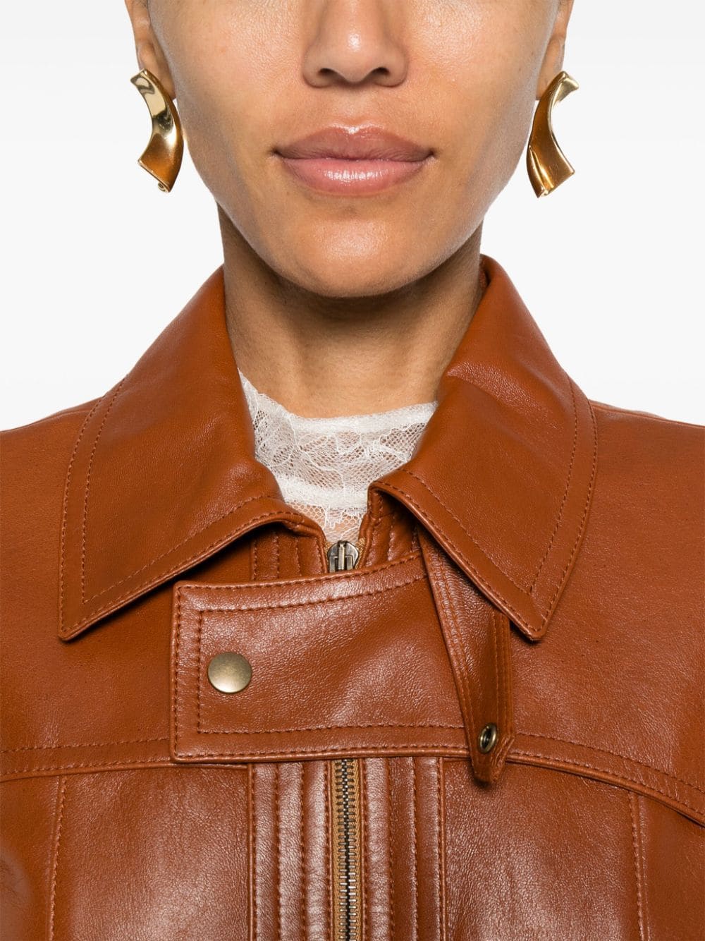 CHLOE LEATHER JACKET Belinda International