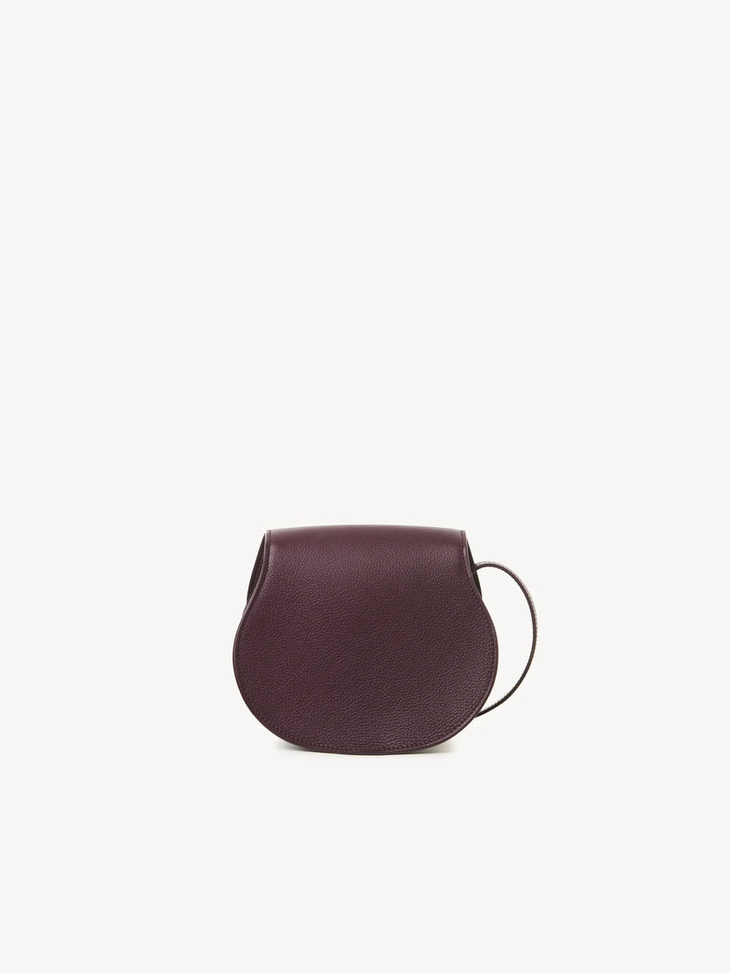 Small Marcie Leather Saddle Bag