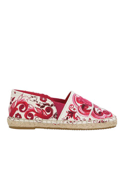 Printed Canvas Espadrilles