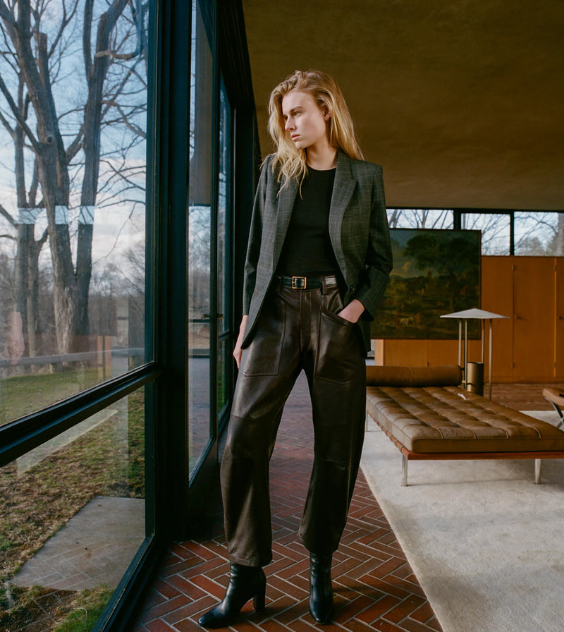 Shon Leather Pants