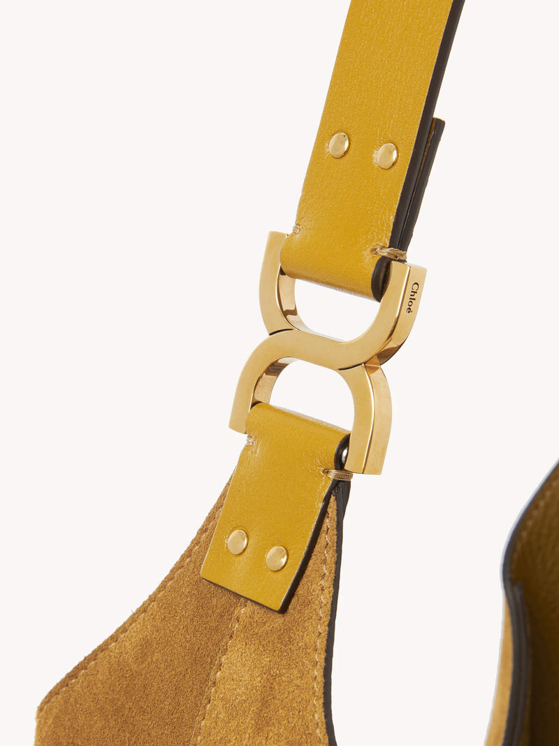Suede Marcie Hobo Shoulder Bag