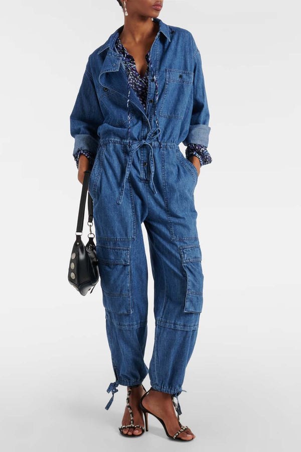 Idany Denim Jumpsuit