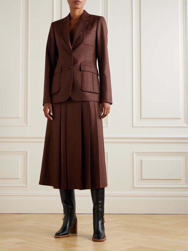 Louisa Wool and Cashmere-blend Blazer