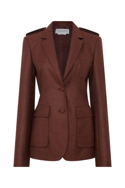 Louisa Wool and Cashmere-blend Blazer