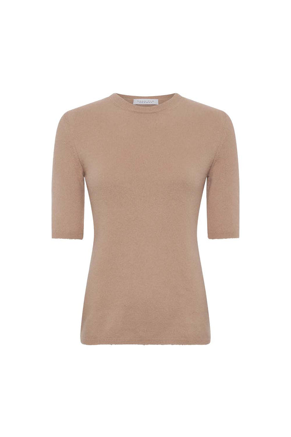 Xanthe Brushed Cashmere Knit Top