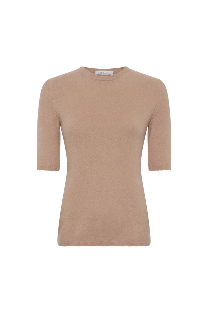 Xanthe Brushed Cashmere Knit Top
