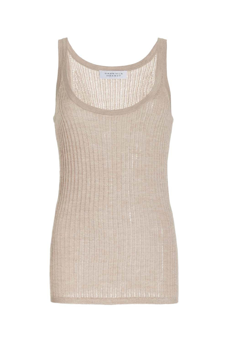 Nevin Pointelle Tank Top