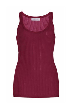 Nevin Pointelle-Knit Cashmere and Silk-Blend Tank