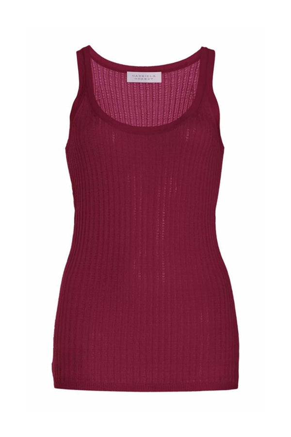 Nevin Pointelle-Knit Cashmere and Silk-Blend Tank