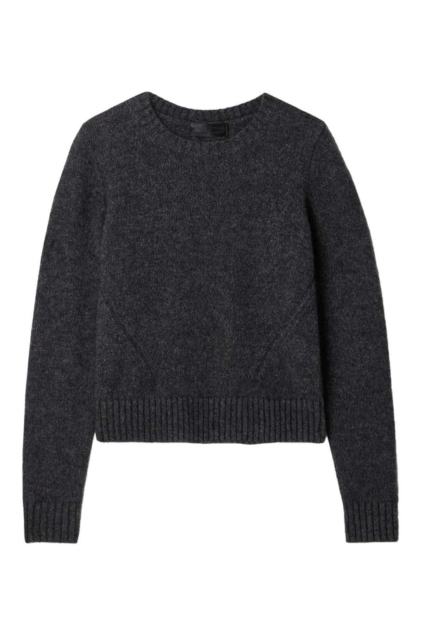 Gwendolyn cropped wool-blend sweater