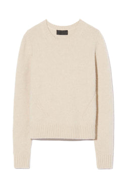 Gwendolyn cropped wool-blend sweater
