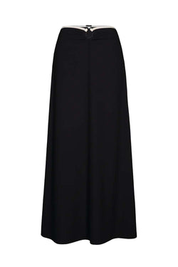 Keel Crinkle Midi Skirt