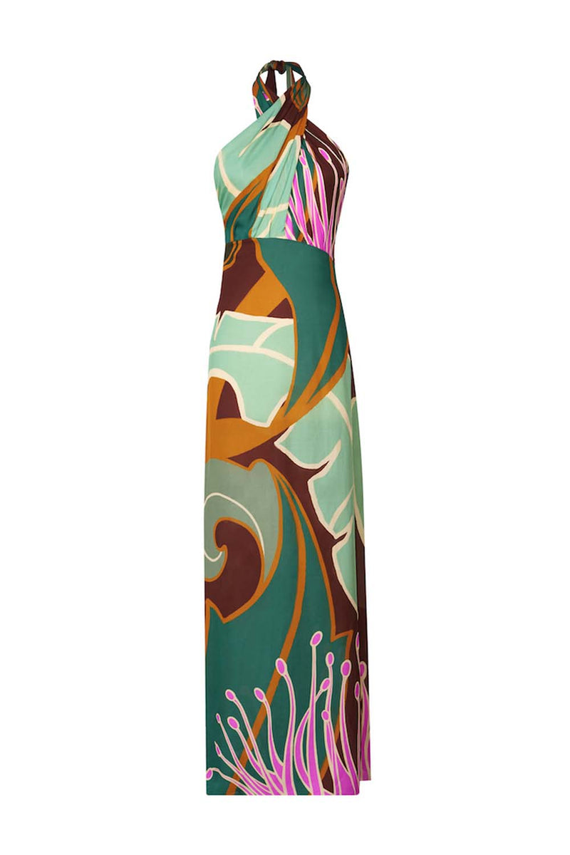 Perfume Memory Silk Dress