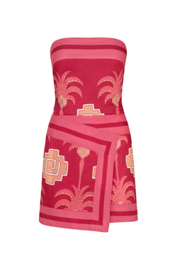 Raiz Ritual Strapless Mini Dress