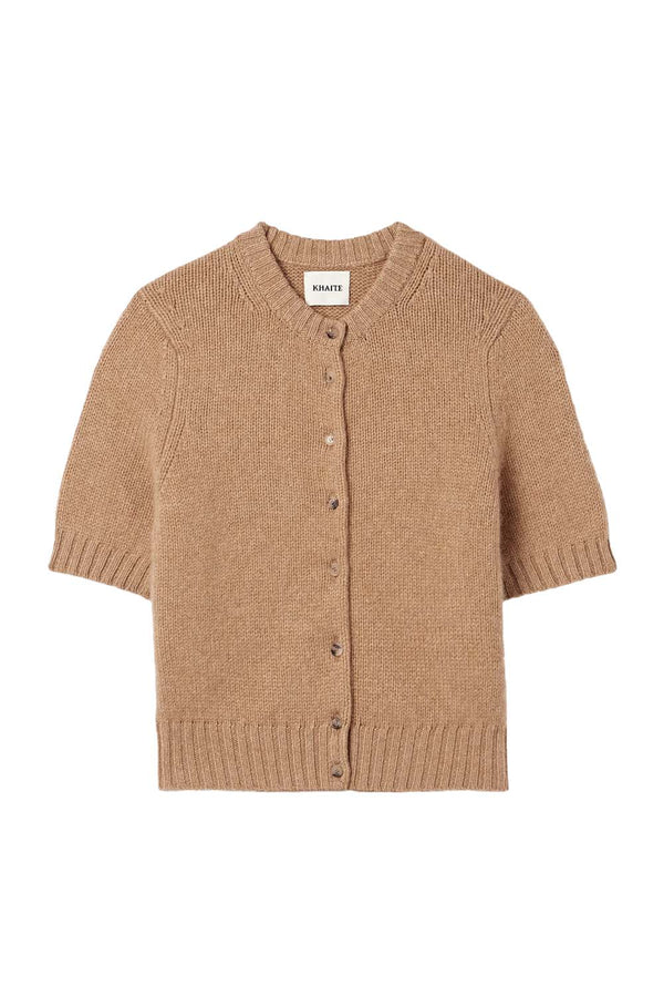 Nora Cropped Cashmere-blend Cardigan