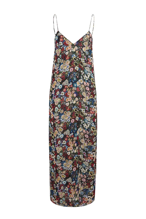 Taja Floral-print Silk-chiffon Maxi Dress