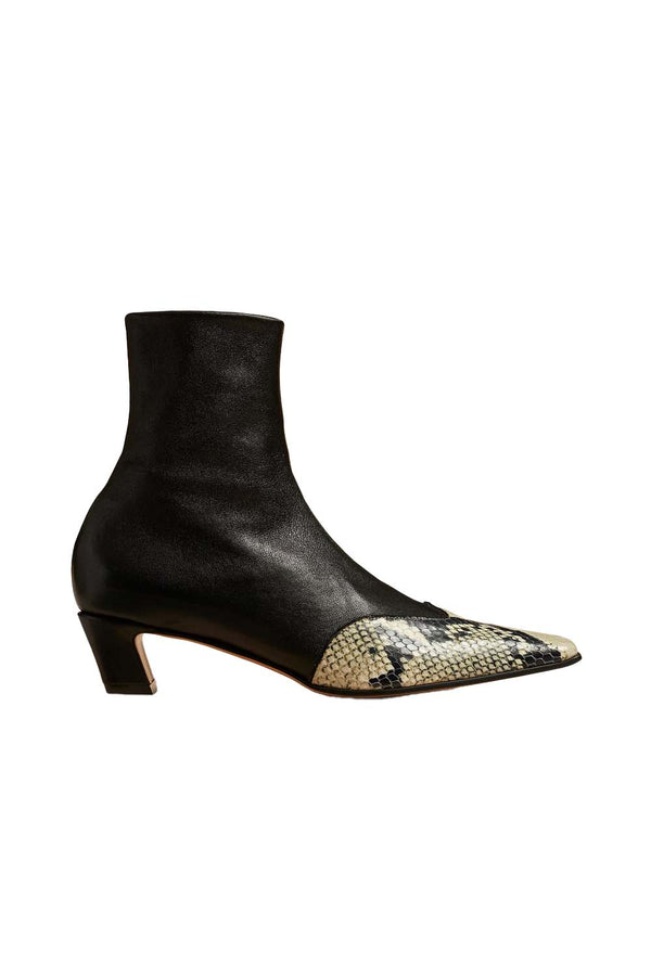 Python-Embossed Nevada Stretch Low Boot
