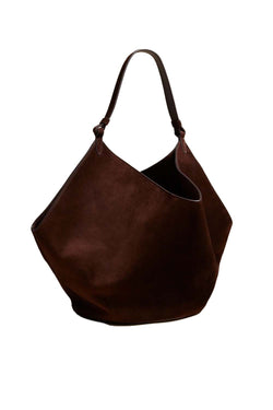 Lotus Medium Suede Tote