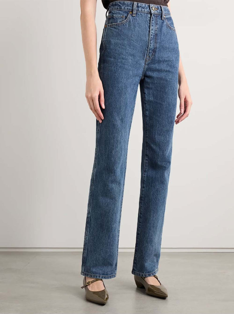 Danielle High-Rise Slim-Leg Jeans