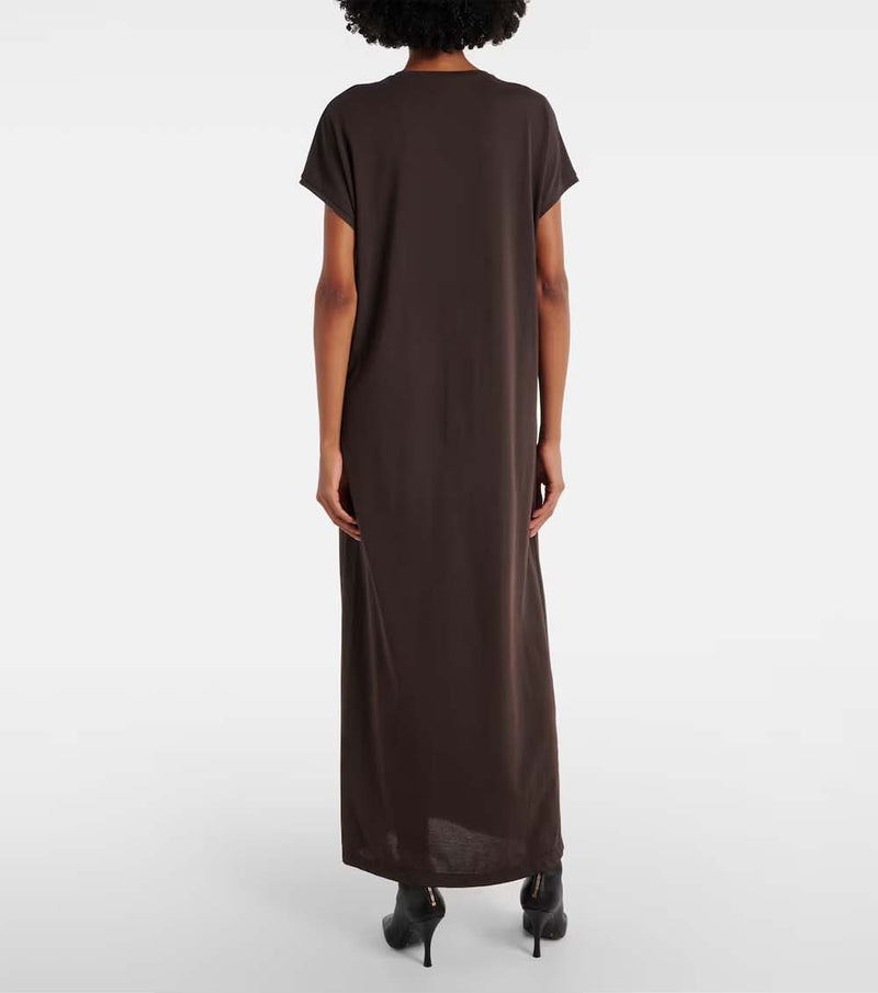 Verda Cotton-blend Jersey Maxi Dress