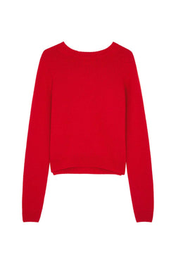 Diletta Crew-Neck Cashmere Sweater